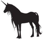 Unicorn Silhouette PNG Clip Art