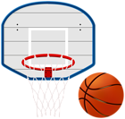 Basketball Hoop Clip Art Image
