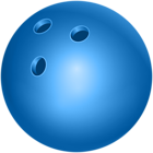 Blue Bowling Ball PNG Clipart
