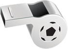 Football Whistle PNG Clip Art Image