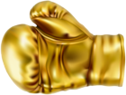 Gold Boxing Glove PNG Clip Art Image