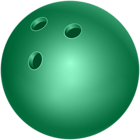 Green Bowling Ball PNG Clipart