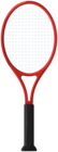 Red Tennis Racket PNG Clipart