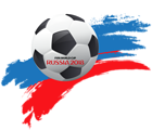 World Cup Russia 2018 with Soccer Ball PNG Clip Art