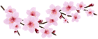 Blossom Spring Pink Twig Transparent PNG Clip Art Image