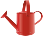 Red Watering Can PNG Clipart