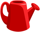 Red Watering Can PNG Transparent Clipart