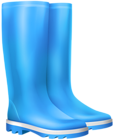 Rubber Boots Blue Transparent PNG Clipart