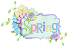 Spring Decor PNG Clipart Picture