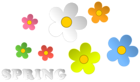 Spring and Flowers Decor PNG Clipart