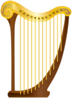 Irish Harp PNG Clipart