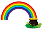 St Patrick Pot of Gold PNG Picture