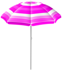 Beach Umbrella Pink PNG Clipart