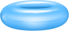 Blue Inflatable Swimming Ring PNG Clipart