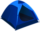 Blue Tent PNG Clipart