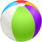 Colorful Beach Ball PNG Clipart