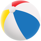 Colorful Beach Ball PNG Transparent Clipart