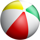 Colorful Beach Ball Transparent PNG Clip Art Image
