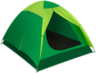 Green Tent PNG Clipart