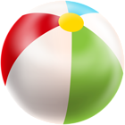 Inflatable Beach Ball PNG Clipart