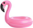Inflatable Flamingo Swimming Ring PNG Clipart