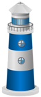 Lighthouse Blue PNG Clip Art Image