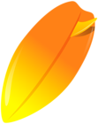Orange Surfboard PNG Clip Art Image