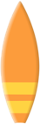 Orange Surfboard PNG Clipart