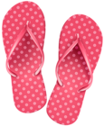Pink Flip Flops PNG Clip Art Image