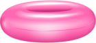 Pink Inflatable Swimming Ring PNG Clipart