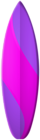 Purple Surfboard PNG Clipart