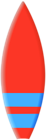 Red Surfboard PNG Clipart