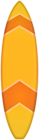 Surfboard Orange PNG Clipart