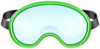 Swimming Goggles Green PNG Clipart