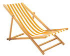 Transparent Beach Lounge Chair Clipart