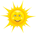 Cute Sun PNG Clipart