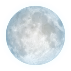 Realistic Moon PNG Clipart