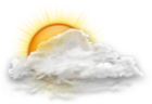 Sun and Cloud PNG Picture