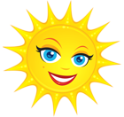 Transparent Cute Sun PNG Clipart Picture