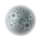Transparent Realistic Moon PNG Clipart Picture
