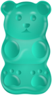 Blue Gummy Bear PNG Clipart