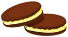 Cocoa Sandwich Biscuit PNG Clipart Picture
