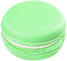 French Macaron Green PNG Clipart
