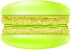 Green French Macaron PNG Clipart