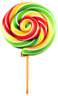 Multicolor Lollipop PNG Clipart Image