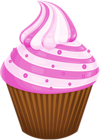 Pink Cupcake PNG Clipart
