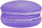 Purple French Macaron PNG Clipart
