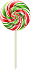 Rainbow Swirl Lollipop Transparent PNG Clip Art Image