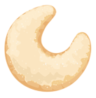 Sweet Moon with Cream PNG Clipart Picture