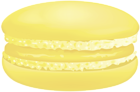 Yellow French Macaron PNG Clipart
